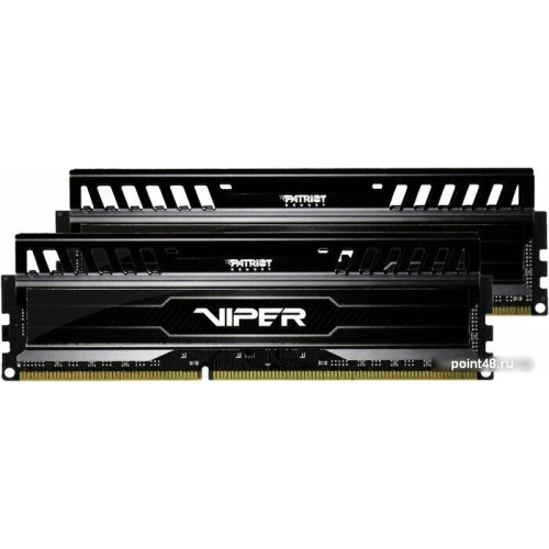 Модуль памяти Patriot DIMM DDR3 16Gb VIPER3 KIT (8GbX2) 1866MHz CL10 [PV316G186C0K] Black Mamba